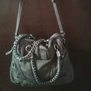 GUESS CINDY DOME SATCHEL